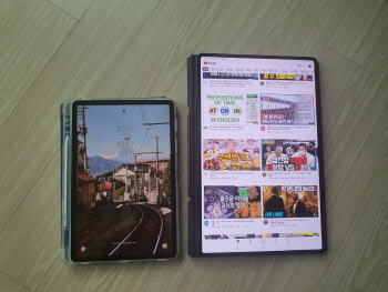 “노트북, 태블릿?”…‘갤탭 S8 울트라’ 대화면에 빠지다(영상)