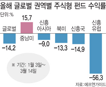 원자재 가격 치솟자…'중남미 펀드' 홀로 웃었다