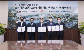 SKT “하늘 나는 UAM, 2025년 관광노선 출범…내년부터 실증”