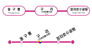 구리시, '동구릉역' 등 별내선 연장노선 3개역 이름 확정