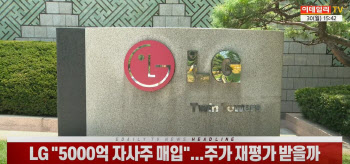 (영상)LG "5000억 자사주 매입"...주가 재평가 받을까