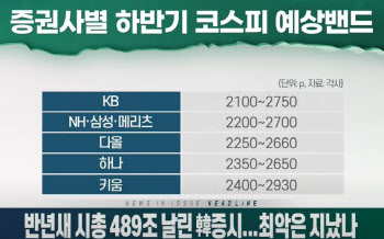 (영상)반년새 시총 489조 날린 韓증시...최악은 지났나