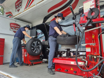 금호타이어, 28~30일 전국 주요 휴게소서 타이어 안전점검 서비스