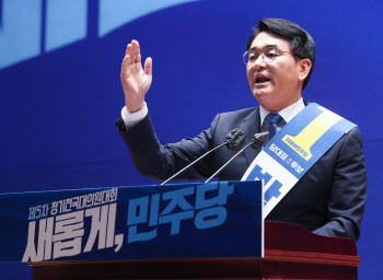 `컷오프` 통과 박용진 "오늘 밤, 강훈식과 단일화 논의할 것"