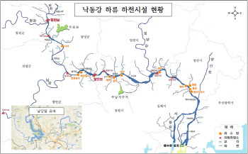 낙동강하류 녹조 현장조사 시작하니 '보(保)' 개방하는 환경부