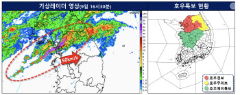 '야행성 장맛비' 퇴근길 서울·수도권 100㎜ '물폭탄' 주의