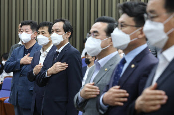 민주당 `기소 시 당직정지 때 당무위 구제` 당헌 재의결