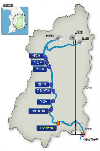 태풍 ‘힌남노’ 대비 낙동강 8개 보 모두 개방ㆍ방류