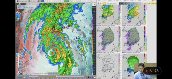 기상청, 유튜브로 '태풍' 24시간 라이브 방송