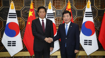 김진표, 韓·中·日 국회의장회의 제안…리잔수 “진지하게 검토”