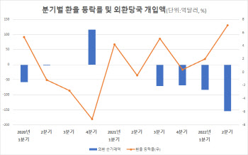 외환당국, 2분기 환율 방어에 '154억달러' 썼다…역대 최대