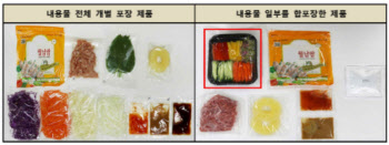 구성품 많은 밀키트, 친환경 점수는 ‘낙제’