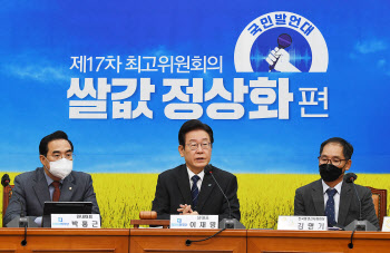 민주당, 이재명표 민생입법 `양곡관리법` 강행 처리(종합)