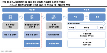 "채안펀드, 캐피탈콜 감안시 11월 이후 본격적 효과"