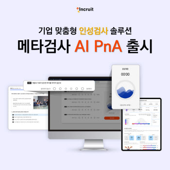 인크루트, 기업 맞춤형 인성검사 솔루션 'AI PnA' 출시