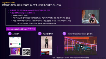 르노코리아, ‘XM3 E-TECH 하이브리드’ 메타 언팩트 진행