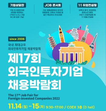 코트라, ‘외투기업 채용박람회’ 개최…175개사 참여