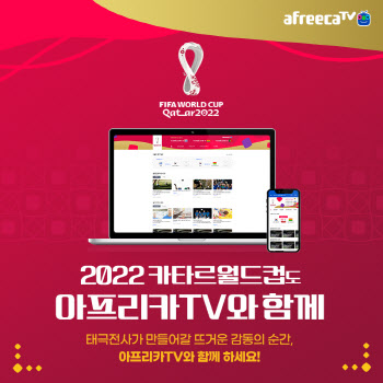 아프리카TV, ‘FIFA 카타르 월드컵’ 전 경기 생중계