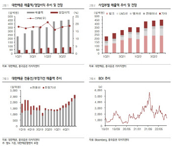 대한해운, 불황에도 강하다… 실적 확대 안정적-흥국