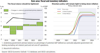 OECD “ECB, 금리 4~4.25%까지 올려야 인플레 잡힌다”