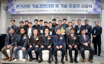 KCL, 2022년 콘크리트 기술경연대회 시상식