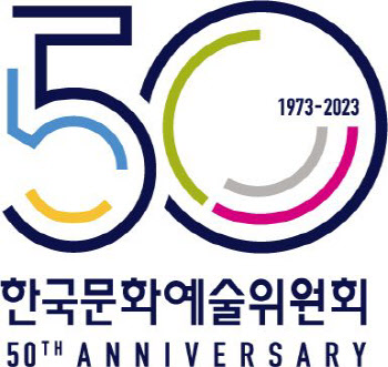 한국문화예술위원회, 설립 50주년 기념 엠블럼 발표