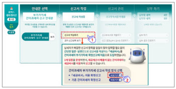 간이과세자 부가세 신고, 올해는 '세금비서 서비스' 이용하세요