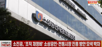 (영상)소진공, '조직 재정비' 소상공인·전통시장 진흥 방안 모색 박차