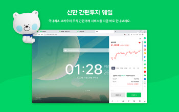 HTS 프로그램 없이 주식거래…네이버 웨일 브라우저에서 첫 선