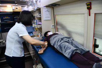 한림대춘천성심병원, 혈액 수급난 해소를 위한 헌혈행사 개최