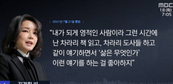 김건희 여사 "도사들과 얘기 좋아해", 현수막에 쓴 남녀 벌금형