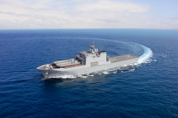 대한민국 해군·해병대, 태국 '코브라골드' 훈련전대 출항