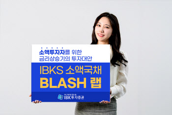 "소액으로 채권 투자한다"…'IBKS 소액국채BLASH랩 판매
