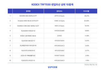 "장기 연금투자, TRF 주목"…삼성자산운용, 'TRF7030' 3년 수익률 1위