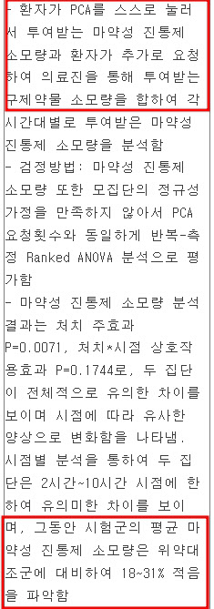 비보존제약 오피란제린 임상 정정공시… 시험군에도 오피오이드 투여 명시