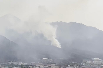 대구 도심 야산서 또 산불…당국, 1시간30분만 큰불 진화(종합)