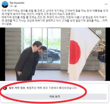 "尹, 일장기에 고개 숙여" 탁현민…시민단체에 고발당했다