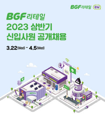 BGF리테일, 2023년 상반기 신입사원 공개 채용
