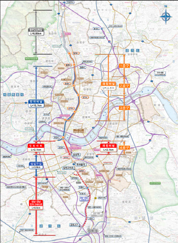 서울 동부간선도로 지화화 올 하반기 착공…2028년 완공 목표