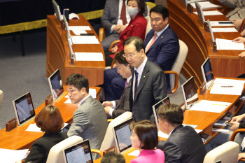 與하영제 체포동의안 가결…김기현 “민주당 어떻든 우린 약속 지킨다”