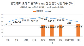 전기요금 인상 잠정연기 속…4월부터 다시 전력도매가 상한제 적용