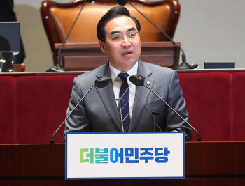 박홍근, 양곡법 부결→폐기에 "尹, 입법권 부정…대체입법 마련할 것"