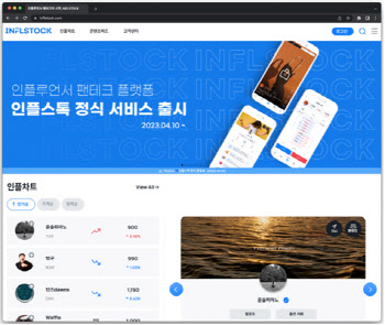 이젠 팬테크 시대…인플루언서·팬에 보상하는 `인플스톡` 출시