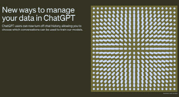 챗GPT, 대화기록 비활성화 기능 도입…"학습에 활용 안해"