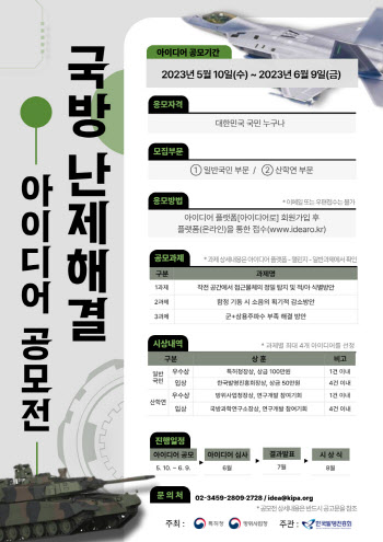 국군의 난제, 국민의 혁신적 아이디어로 해결한다