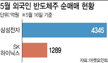 '불황터널' 끝이 보인다…삼성전자·SK하이닉스 쓸어담는 외국인