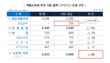 4200만원 그랜저 54만원 싸진다..7월부터 국산차 세금 인하