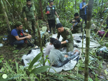 아마존 정글서 '기적 생환' 아이들…40일간 어떻게 살아남았나