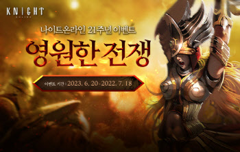 엠게임, ‘나이트 온라인’ 21주년 기념 이벤트