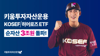 키움운용 KOSEF & 히어로즈 ETF 순자산 3조원 돌파